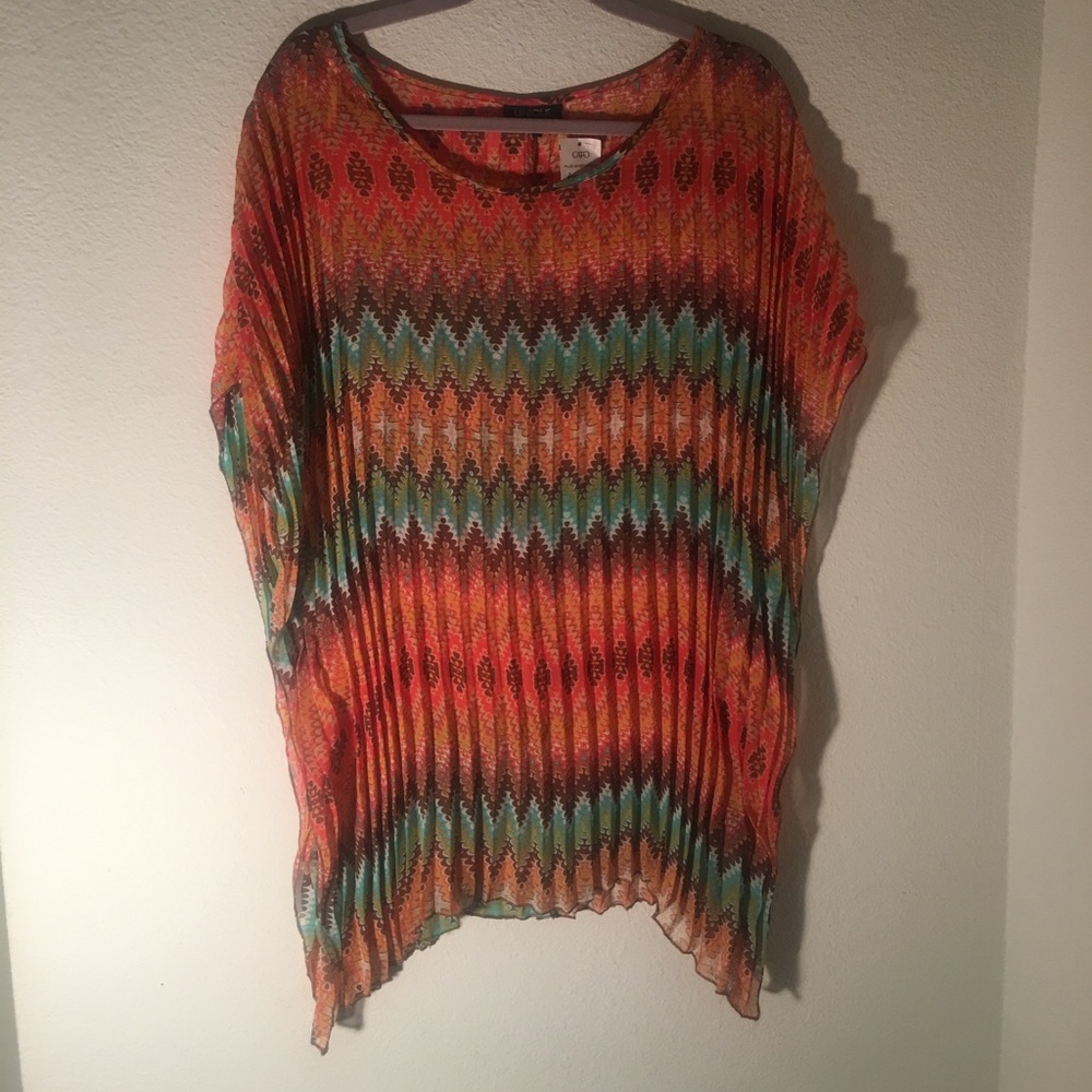 Sheer summer top
